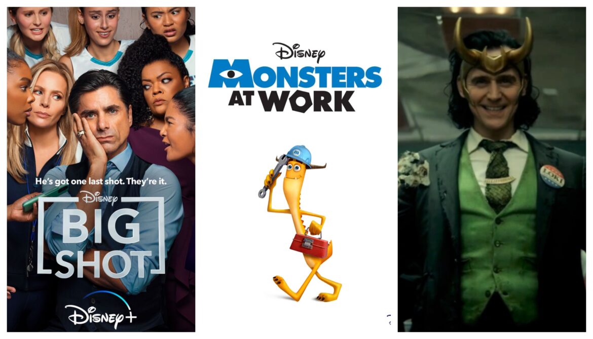 Release Dates and New Details Released for Upcoming Disney+ Titles: Monsters at Work, Big Shot, Loki, Turner & Hooch, and more!