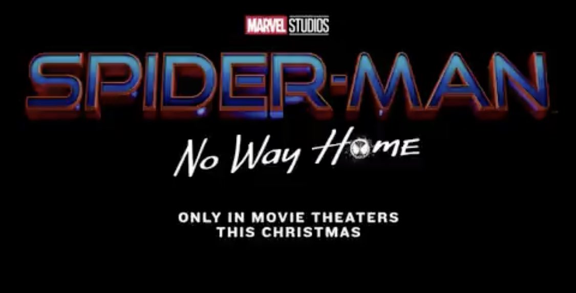 New Spider-Man: No Way Home title poster
