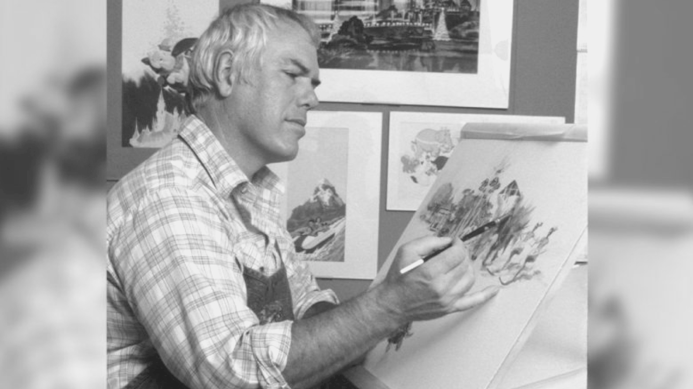 Disneyland Artist Charles Boyer