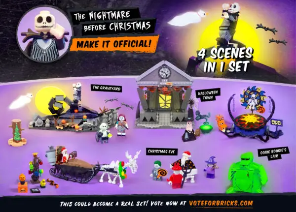 Nightmare Before Christmas LEGO set