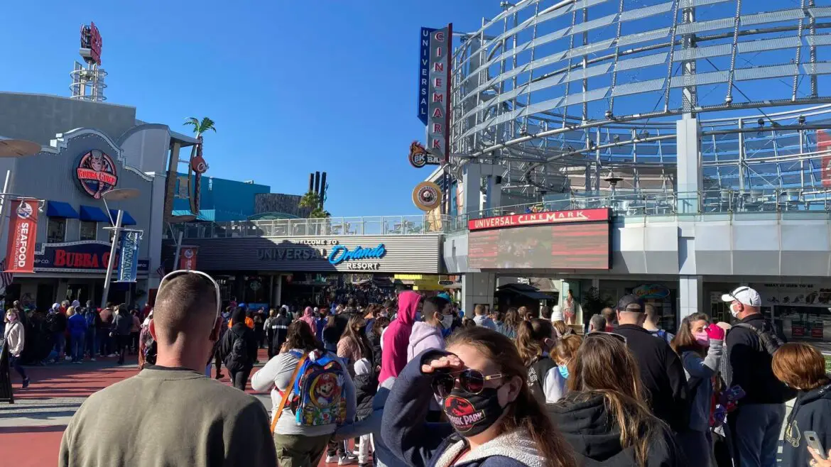Universal Orlando hits capacity for the 2nd day in a row