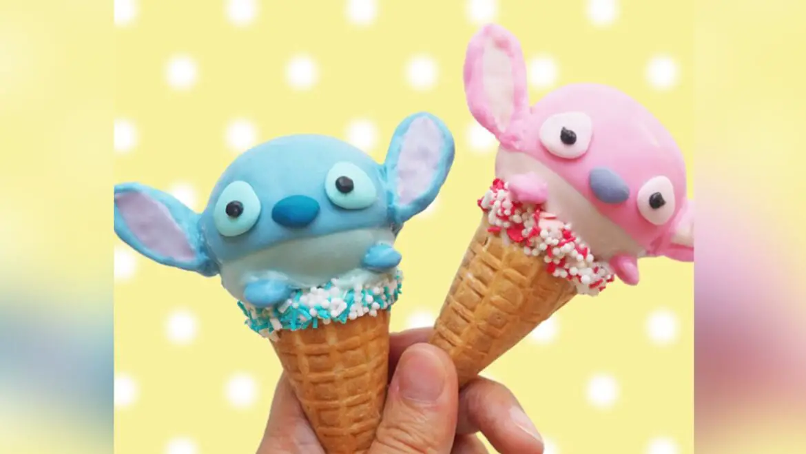 Have Tsum Fun Making These Stitch And Angel Cupcake Cones At Home!