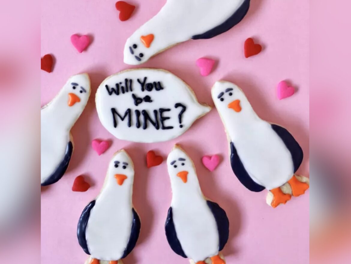 Adorable Finding Nemo “MINE” Seagulls Sugar Cookies For This Valentine’s Day!