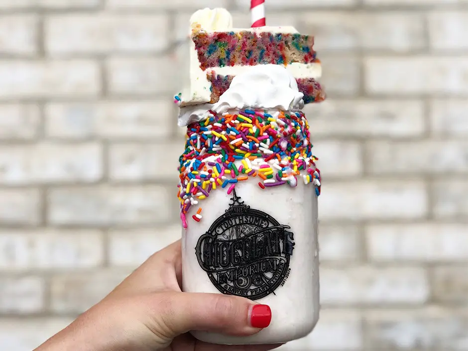 Learn How To Make A Confetti Milkshake From Toothsome Chocolate Emporium At Home!