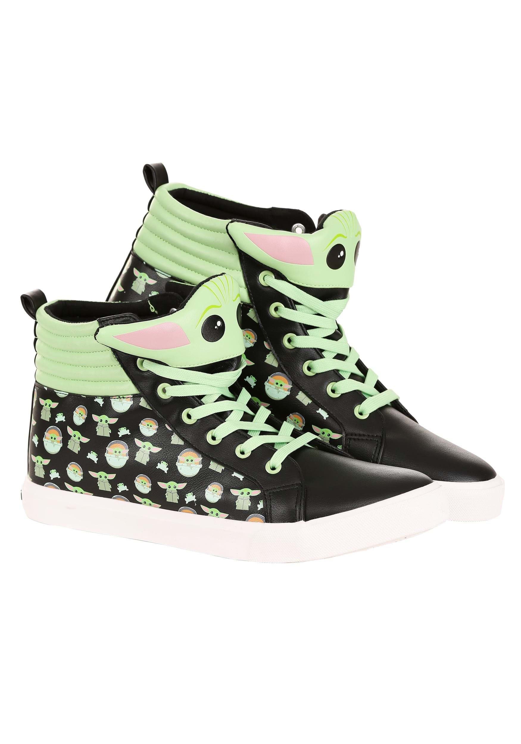 Step Into Galactic Style With These Fun Baby Yoda Sneakers