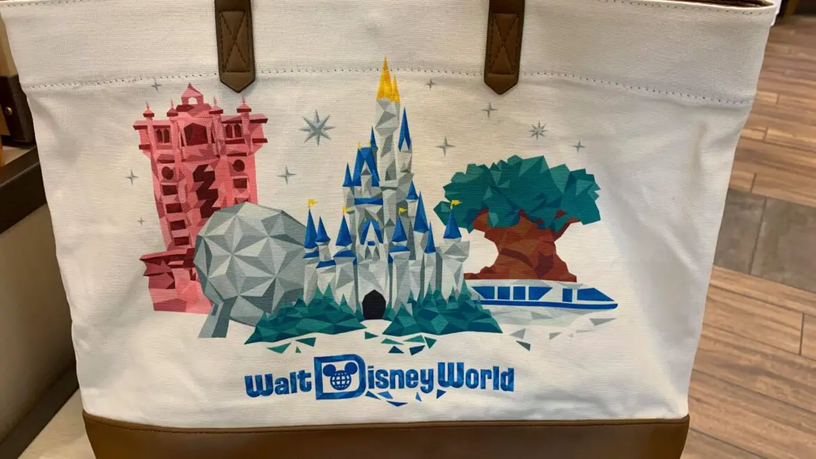Disney World & Starbucks team up for this super cute tote bag