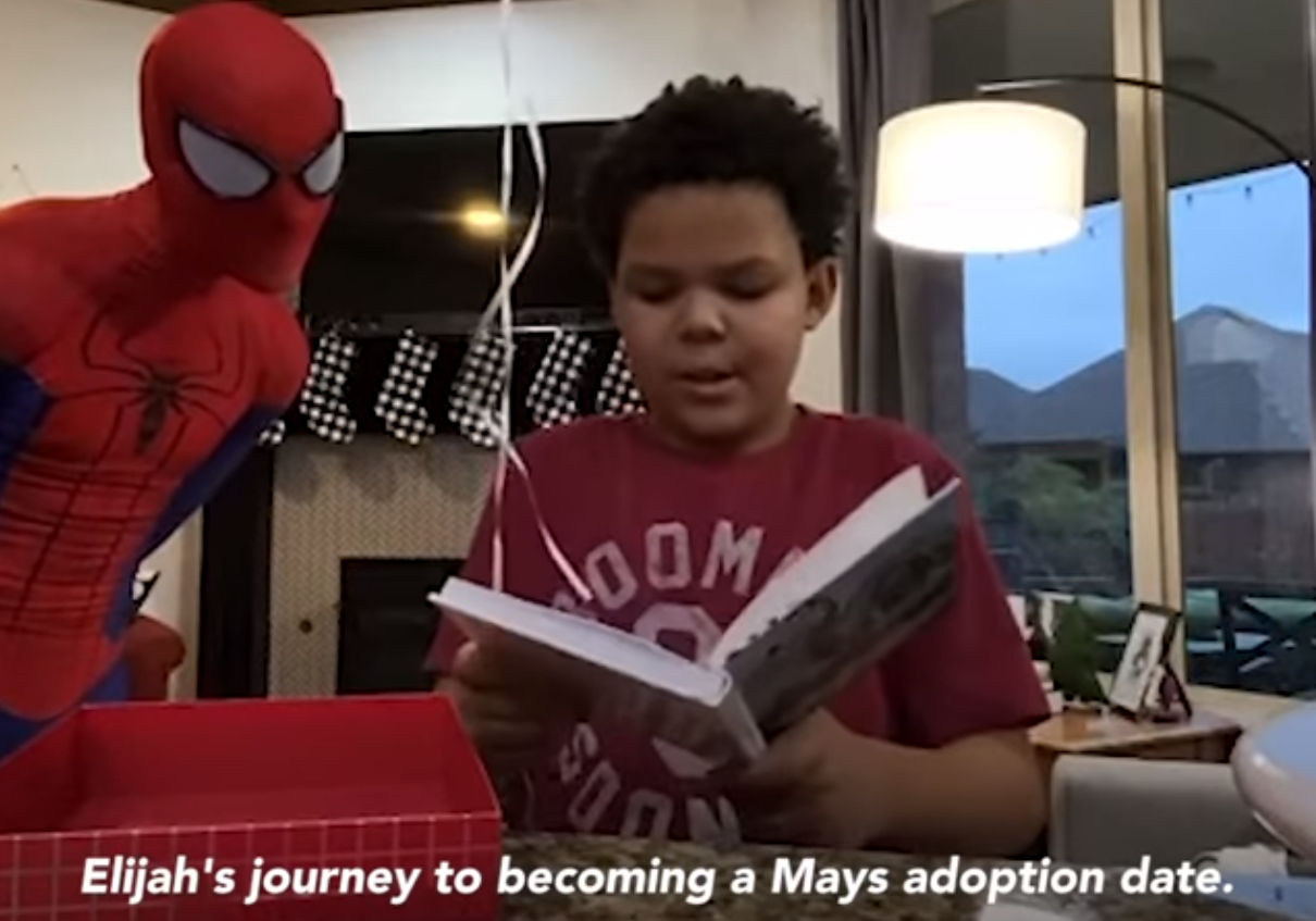 9-year-old Iron Man Fan Finally Adopted After Spending 7 Years in Foster Care Homes