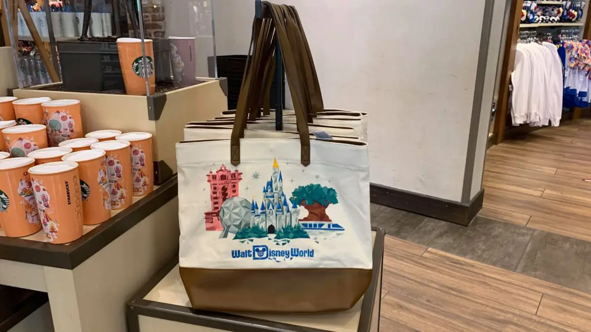 Disney World & Starbucks team up for this super cute tote bag | Chip ...