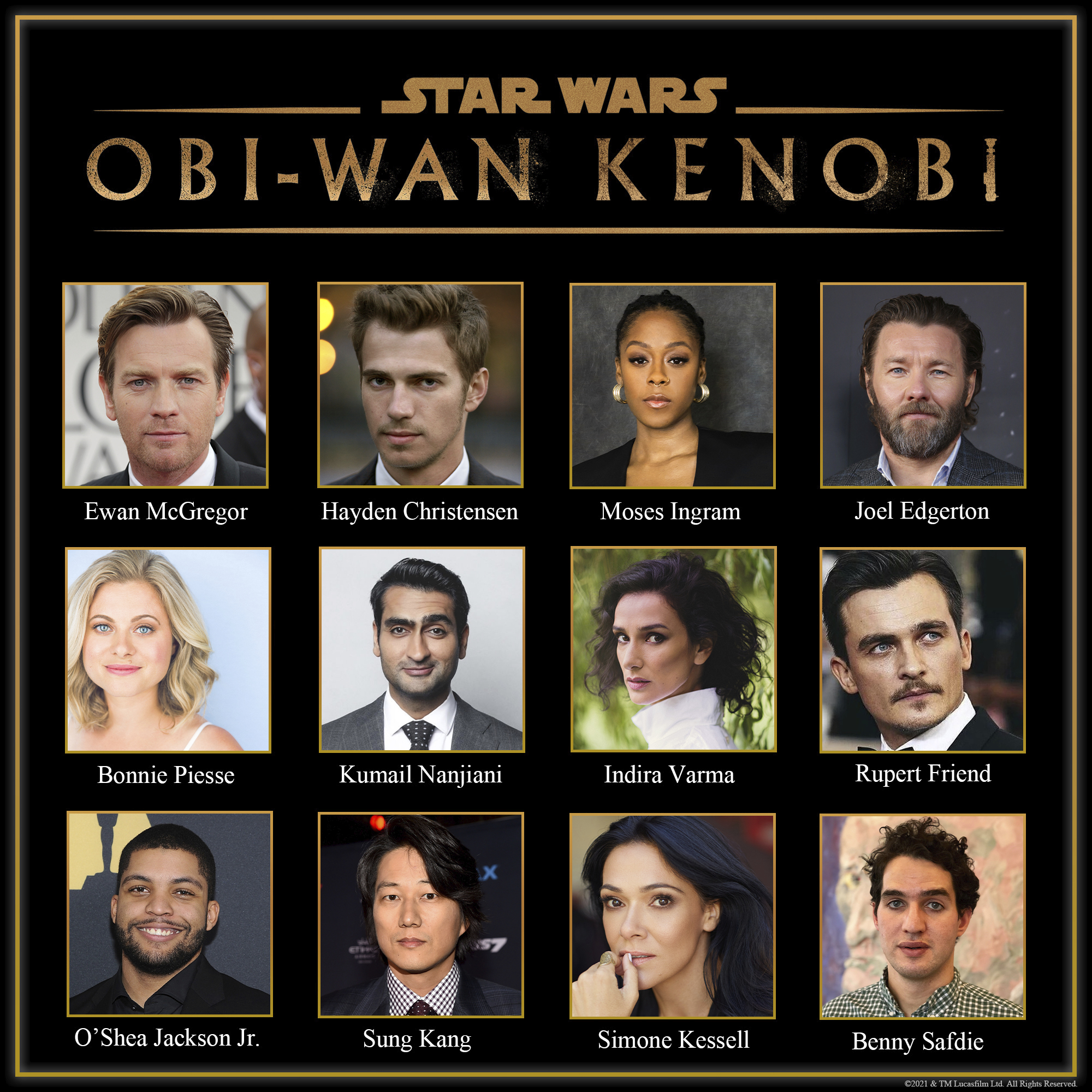 Cast Announced for Obi-Wan Kenobi Series on Disney+