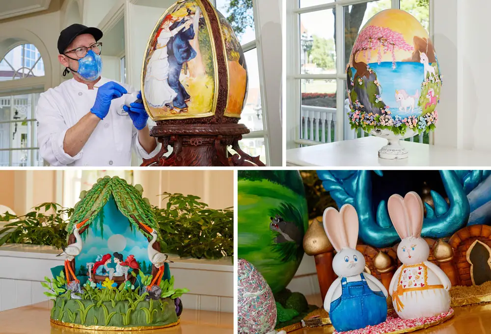 Disney World Resort Easter Egg displays are returning!