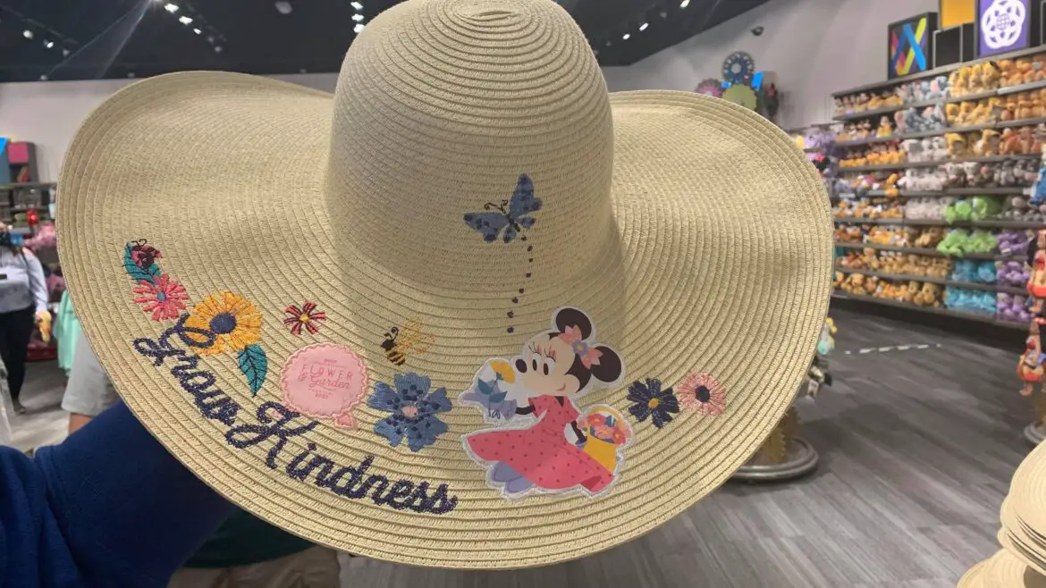 Grow Kindness With The New Minnie Sun Hat From The Flower And Garden Festival