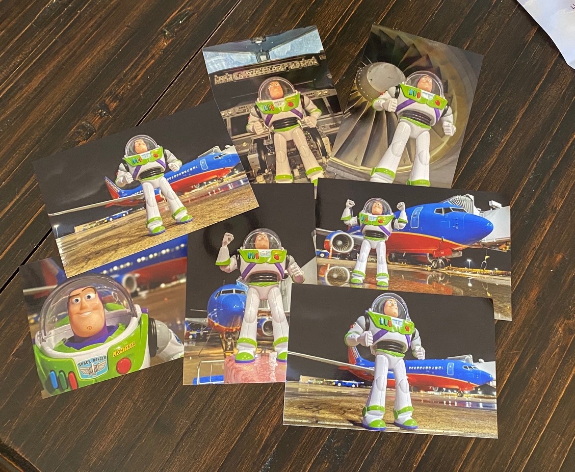 Missing Buzz Lightyear goes on a mission before returning home thanks to Southwest Airlines