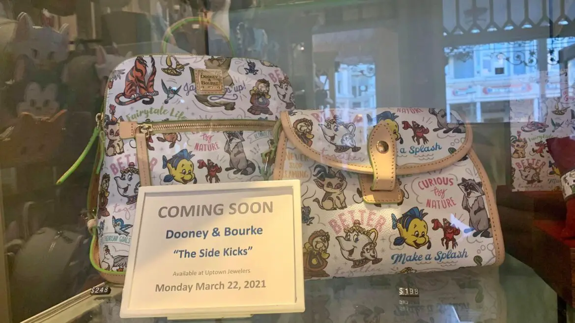 New Disney Sidekicks Dooney And Bourke Collection Coming Soon