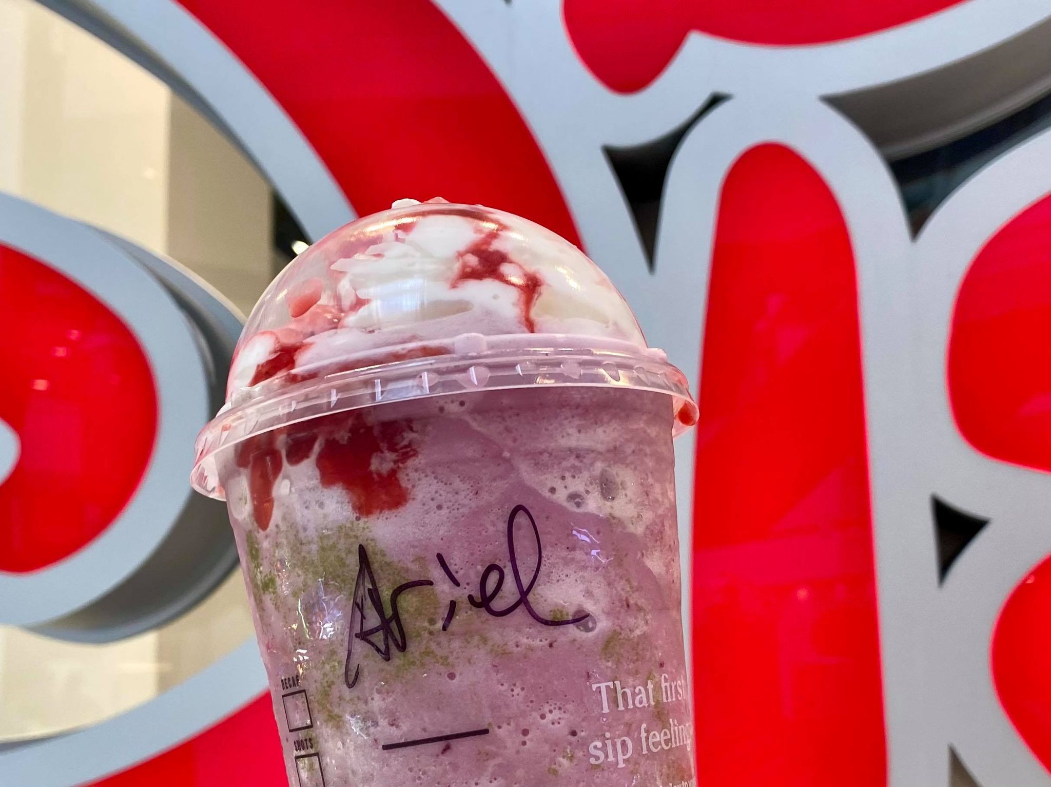 We're Flipping Our Fins For This Ariel Inspired Frappuccino From Starbucks