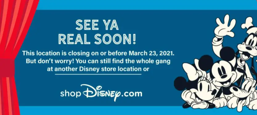 List of Disney Store closings in the United States & Canada