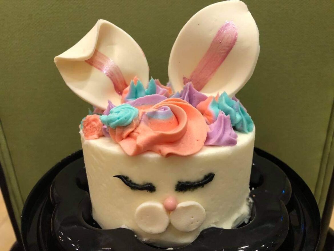 Hop down to the Grand Floridian for this Mini Bunny Cake