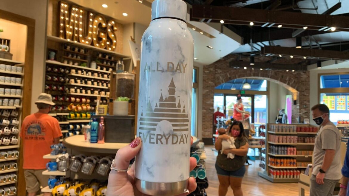 We love this New All Day Every Day Disney Tumbler now at Disney Springs