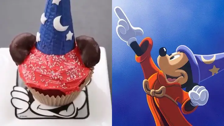 Bake Some Magic With These Sorcerer Mickey Cupcakes!