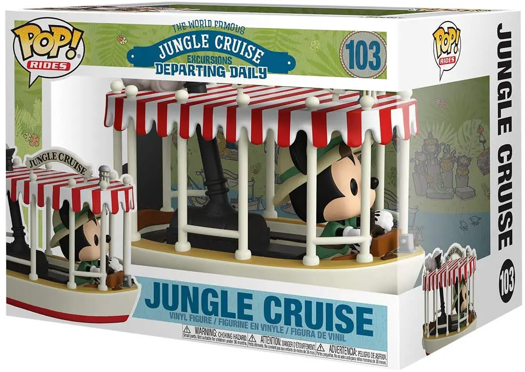 Jungle Cruise Skipper Mickey Funko POP Sets Sale For Pre-Order