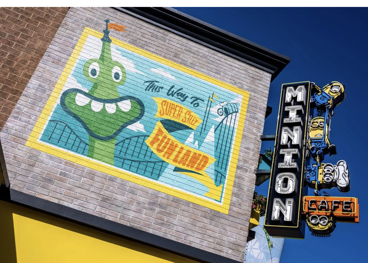 First Look at the new Minion Cafe at Universal Studios Hollywood