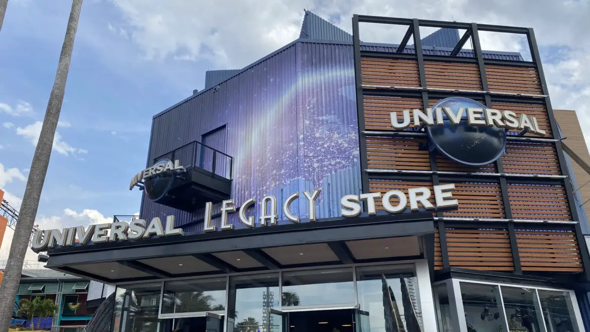 Old Universal Studios Store Unveiled as New Legacy Store in Citywalk Orlando