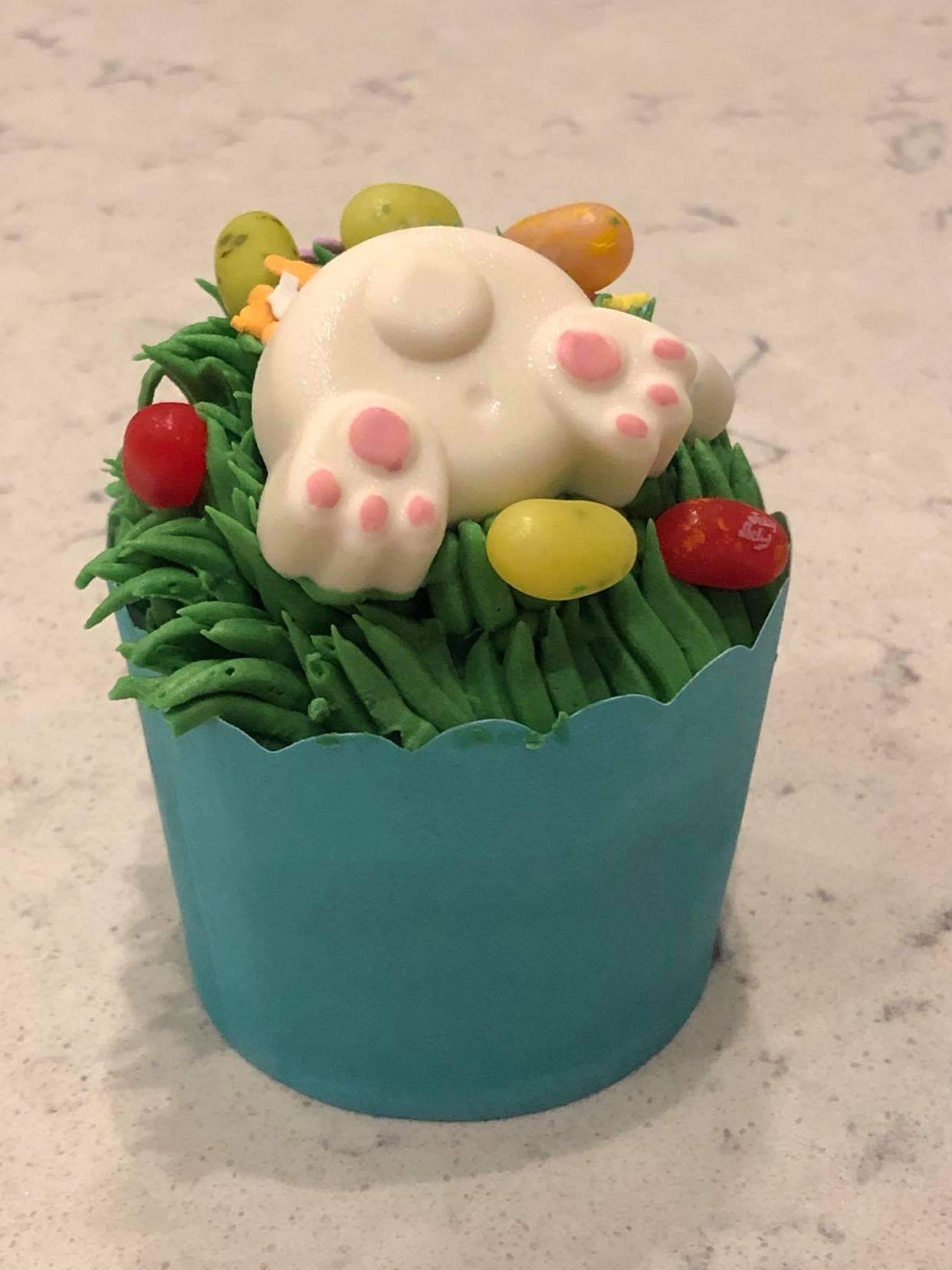 Easter Egg Hunt Cupcake