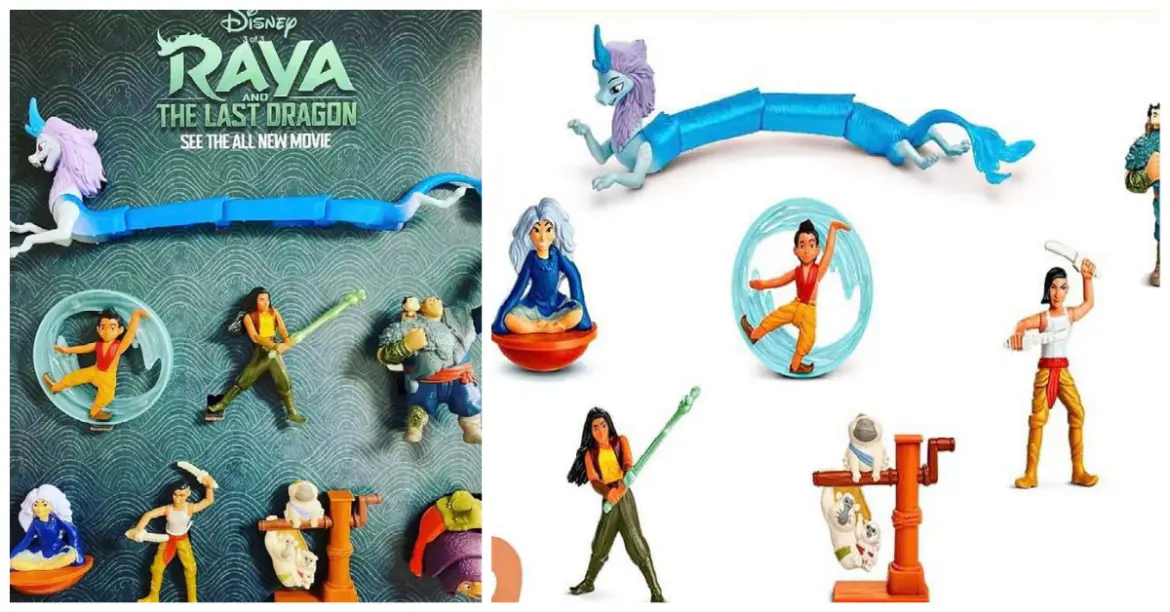 Raya And The Last Dragon Happy Meal Toys Coming Soon