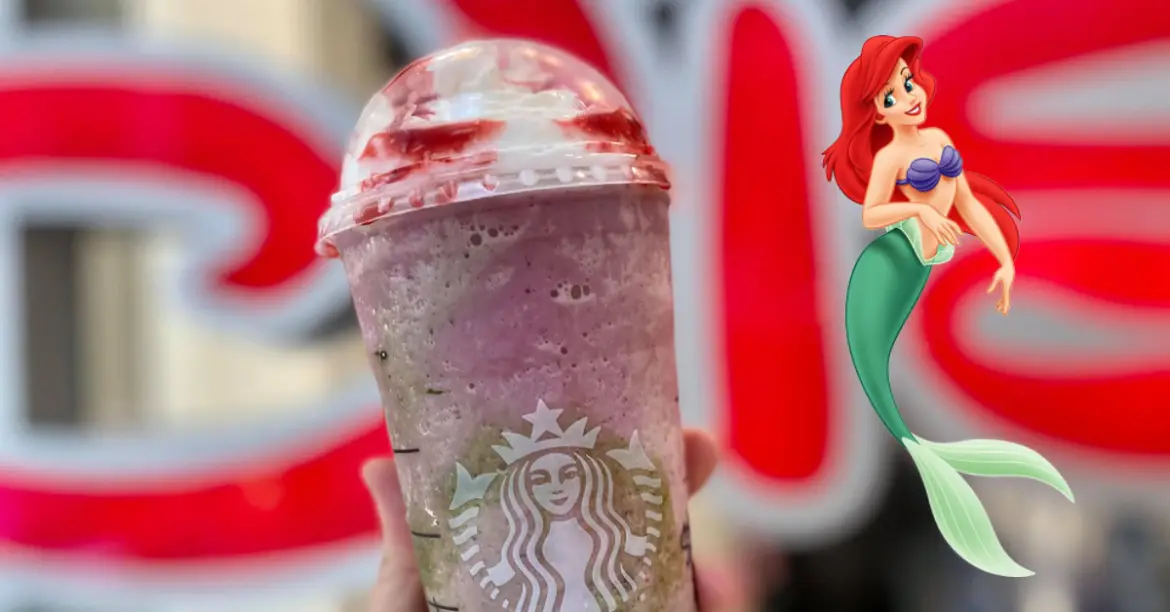 We’re Flipping Our Fins For This Ariel Inspired Frappuccino From Starbucks
