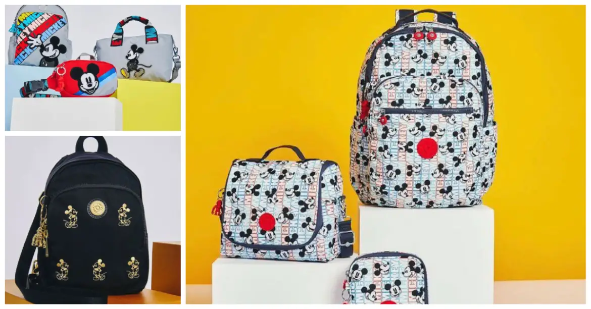 New Mickey Mouse Kipling Collection Has A Variety Of Spring Style