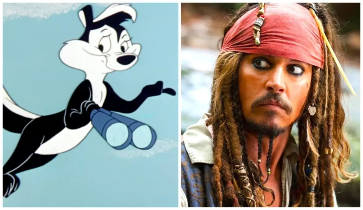 ‘Pirates of the Caribbean’ Producer Shares Captain Jack Sparrow was Inspired in Part by Pepé Le Pew