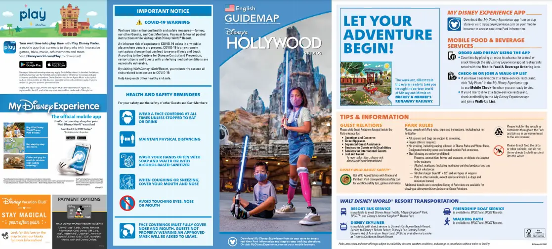 New Hollywood Studios Park Map Now Features Children With Prosthetics