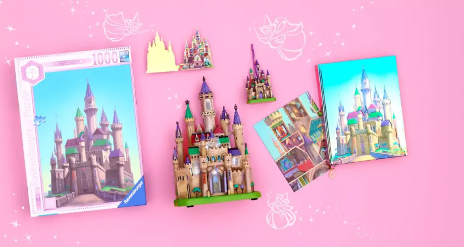 Sleeping Beauty Castle Collection Now On shopDisney