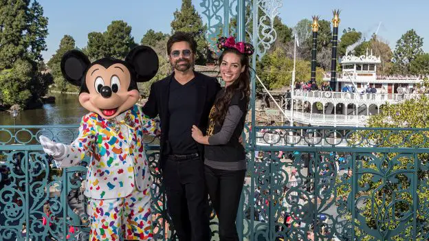 John Stamos with Mickey Mouse