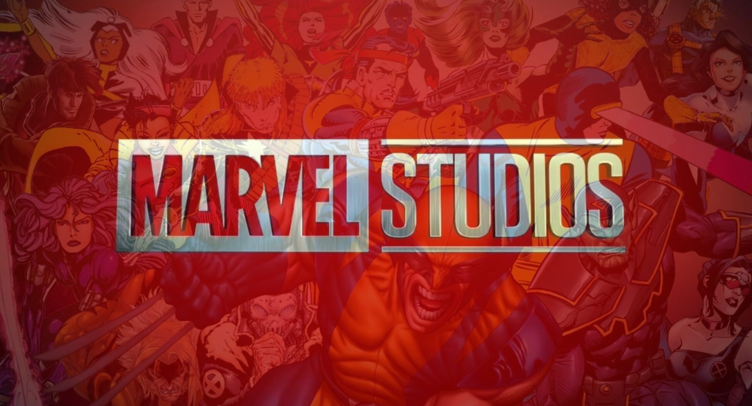 Marvel Studios Logo with X-Men overlay
