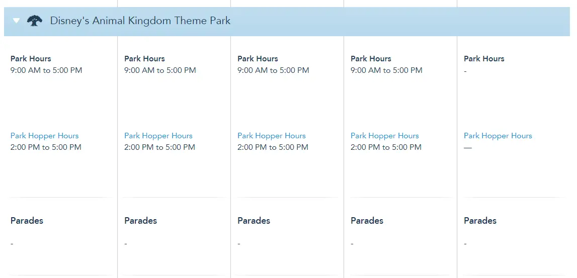 Disney World Park Hours extended through May 22nd