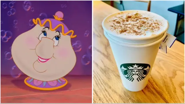 Be Our Guest And Try This Mrs. Potts Tea Latte From Starbucks!