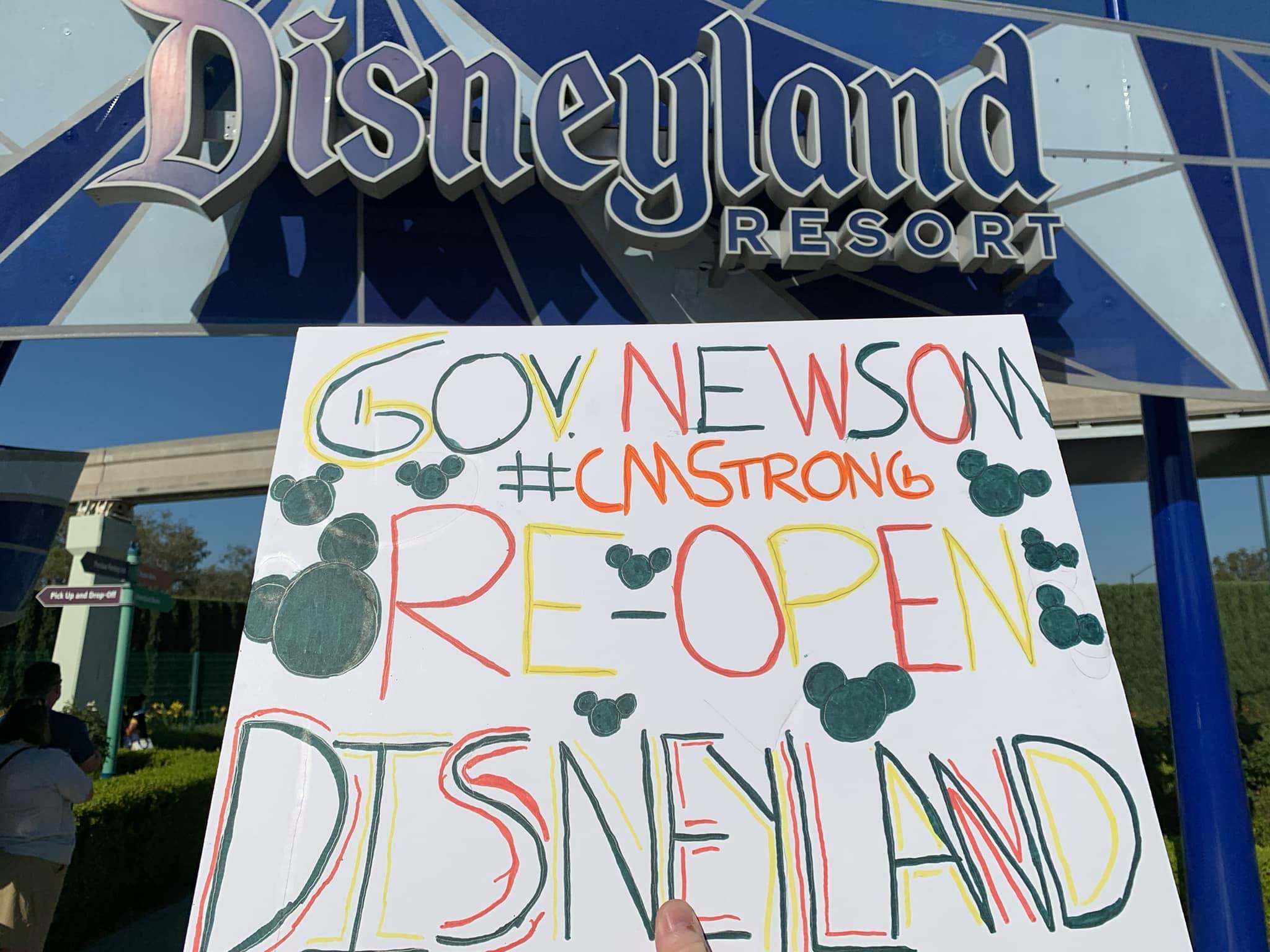 Another 'Reopen Disneyland' Rally is scheduled for next Saturday