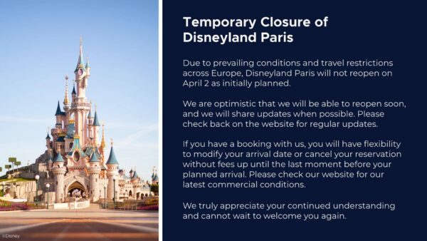 Disneyland Paris announcement