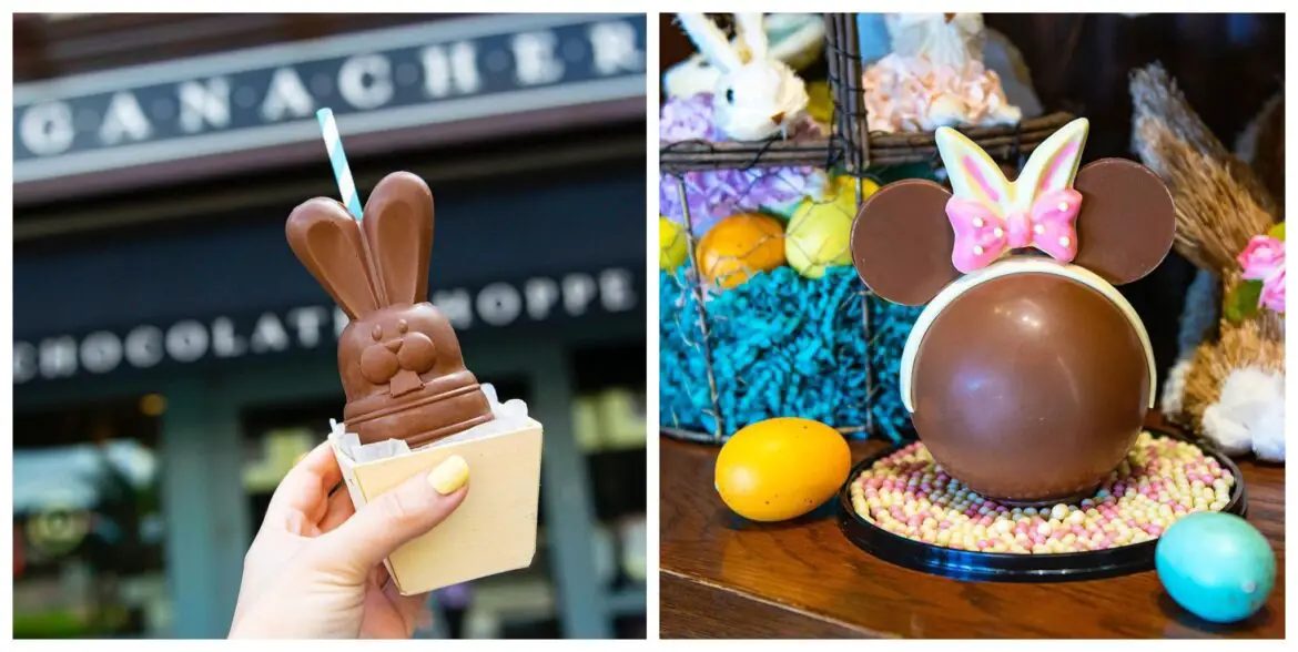 New Boozy Bourbon Chocolate Bunny & Minnie Piñata at Disney Springs