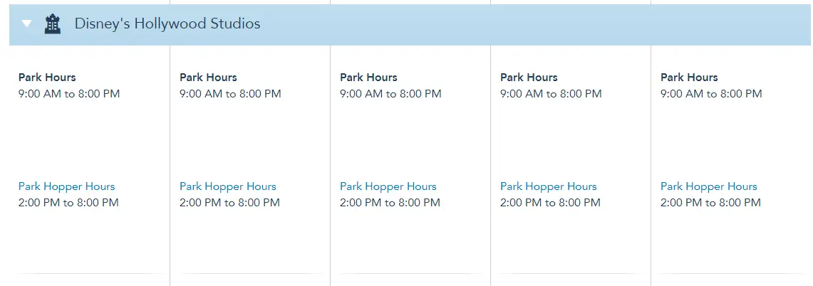 Theme Park Hours for Disney World have been extended in April!