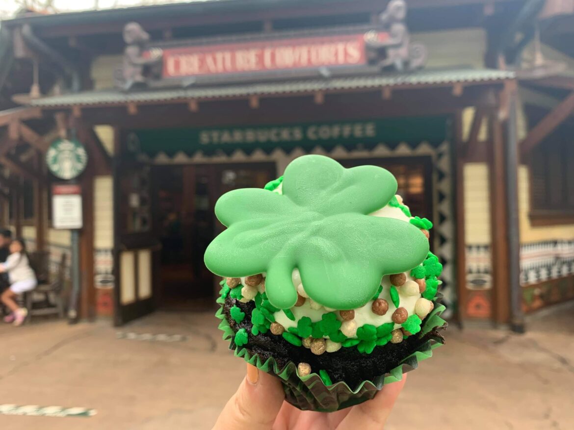 New Luck Of The Irish St. Patrick’s Day Cupcake At Disney’s Animal Kingdom!