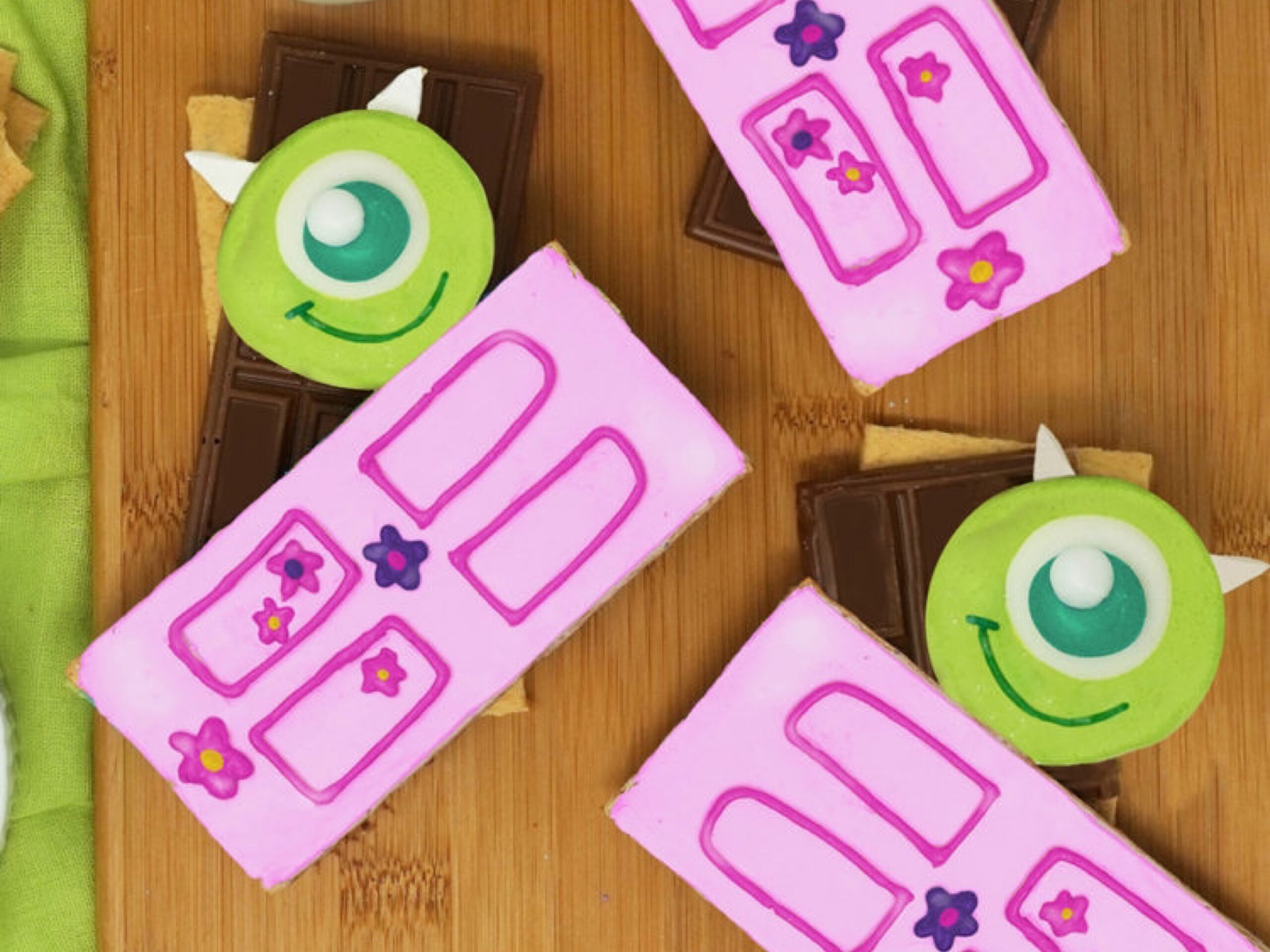 These Monsters Inc S'mores Will Have You Screaming For More! | Chip and ...