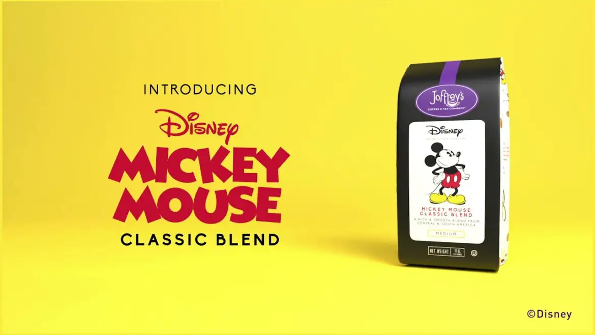 Introducing Mickey Mouse Classic Blend from Joffrey’s Coffee