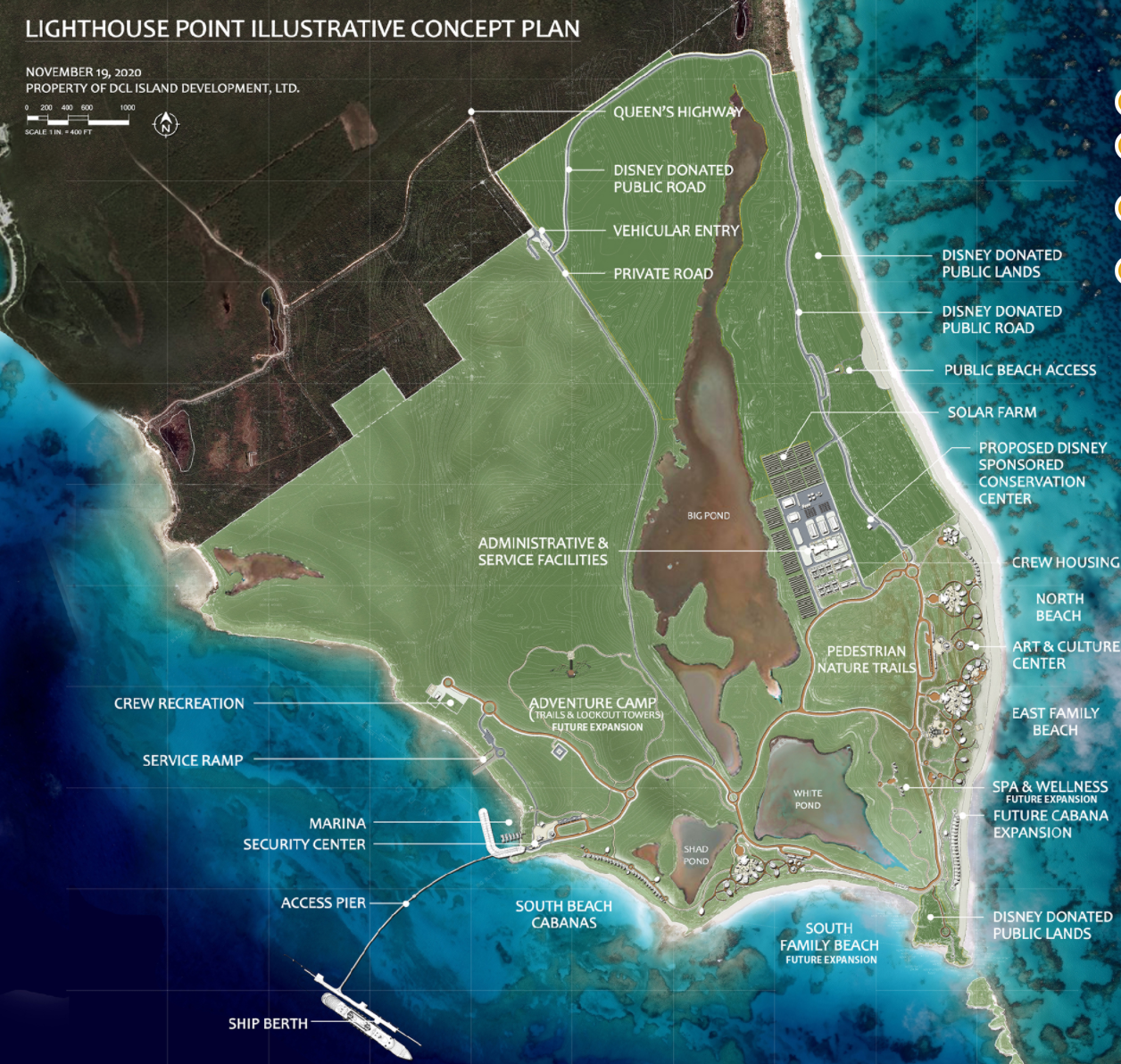 Disney Cruise Line to begin work on Lighthouse Point this year