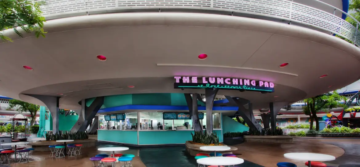 The Lunching Pad in the Magic Kingdom serving Breakfast for a limited time