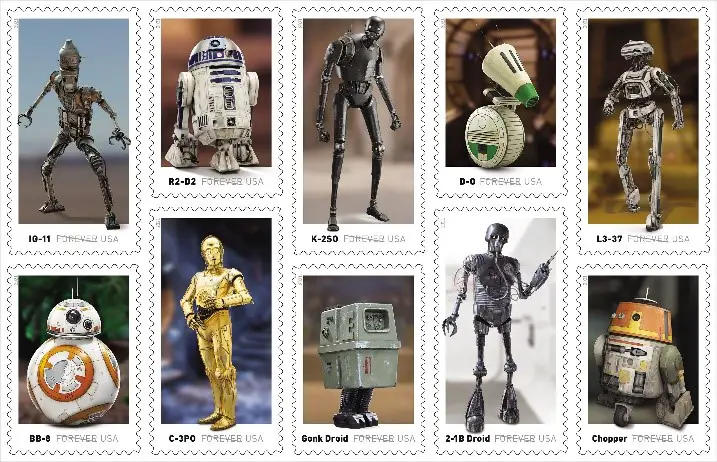 Star Wars Forever Stamps Officially Release May 4