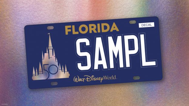Florida License Plate Disney World
