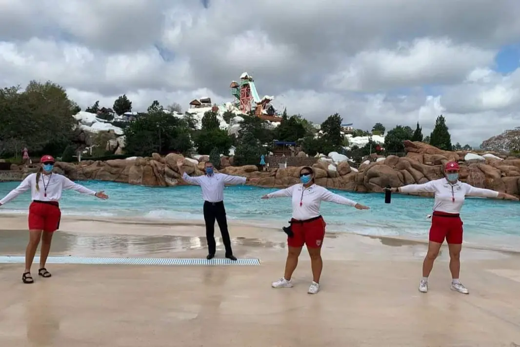 Disney World President Jeff Vahle Welcomes Back Blizzard Beach Cast Members