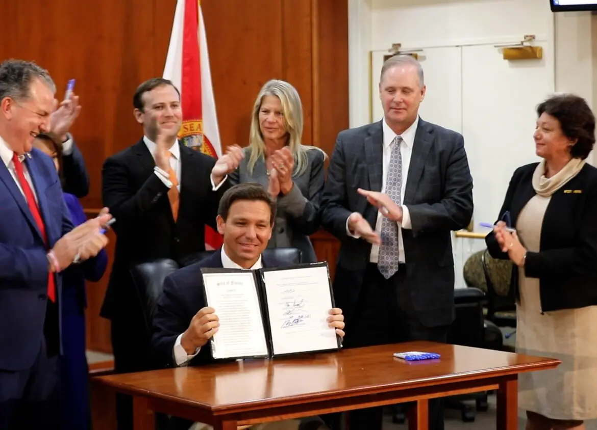 Florida Governor DeSantis Signs an Executive Order Banning Vaccine Passports