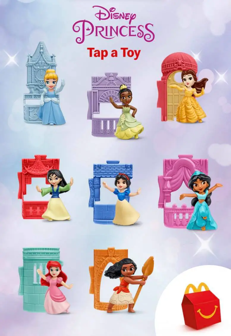 Star Wars And Disney Princess Happy Meal Toys Now At McDonald's!